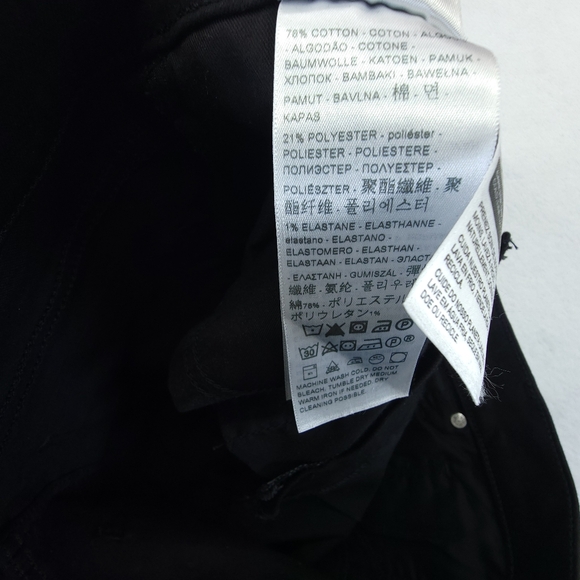 Levi's 311 Shaping Skinny Jeans Womens Size 31 BLACK NWT - Picture 9 of 10